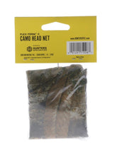 Adjustable nose bridge and mesh headnet under cap, Realtree Edge camo